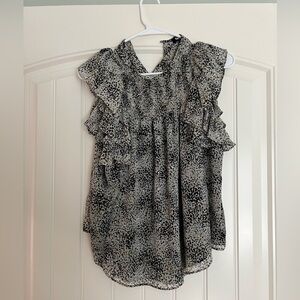 DKNY Sze XS Flowy Blouse